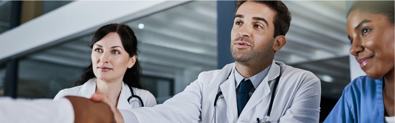 Doctor and staff cropped